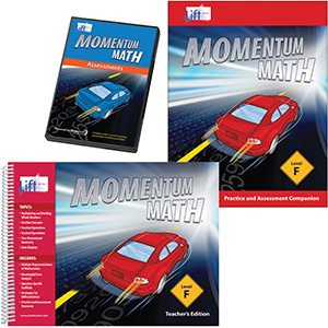 Momentum Math Level F - Teacher Kit (Grade 6)